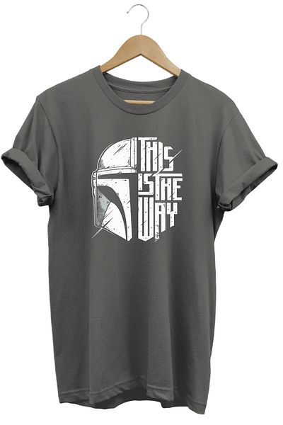 remonz The Mandalorian Printed 100% Cotton Regular T-shirt T-shirt κανονικού μεγέθους