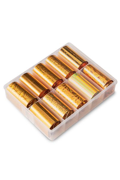 Cupio Folie de transfer set 10 Holographic Gold