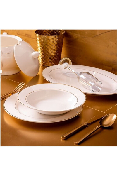 Ambition Platou oval 30.5x21cm, Aura Gold