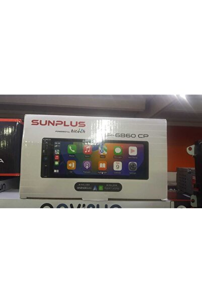 sunplus -6860 car player androıd auto 6,86 tft lcd