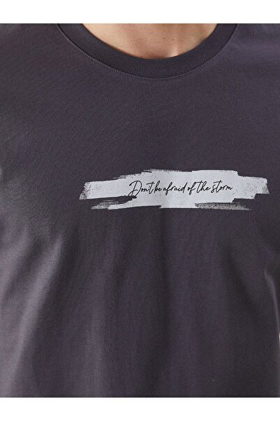 LC Waikiki Xside Crew Neck Printed Combed Cotton Men's T-Shirt