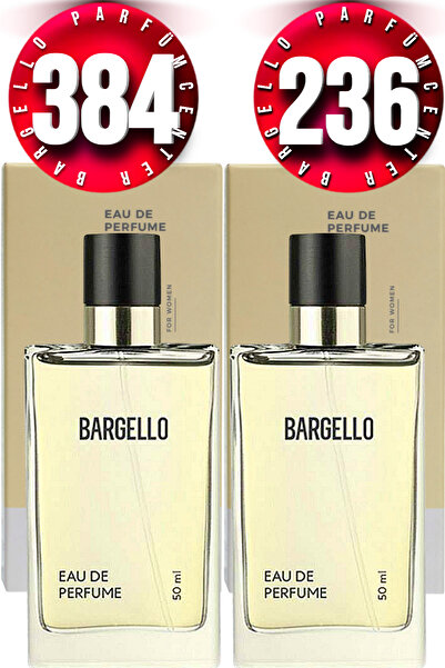 Bargello Parfüm 384 Kadın Parfüm Floral 50 Ml EDP + Bargello 236 Kadın Parfüm Floral 50 Ml EDP