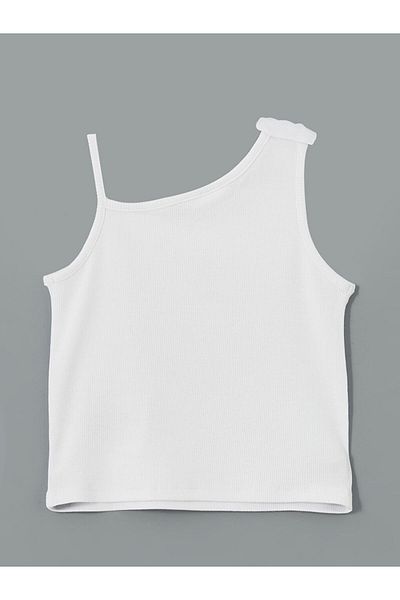 LC Waikiki New Season Textured Sleeveless Girls' Undershirt - S5J725Z1