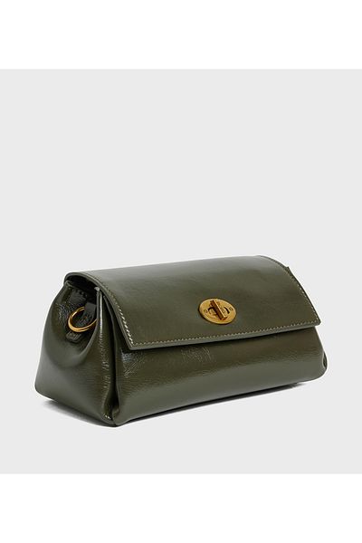 BCBG Twisted lock Crossbody Bag with logo detail