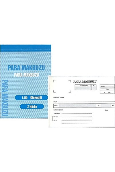 Ms Para makbuzu Otokopili 6 Adet