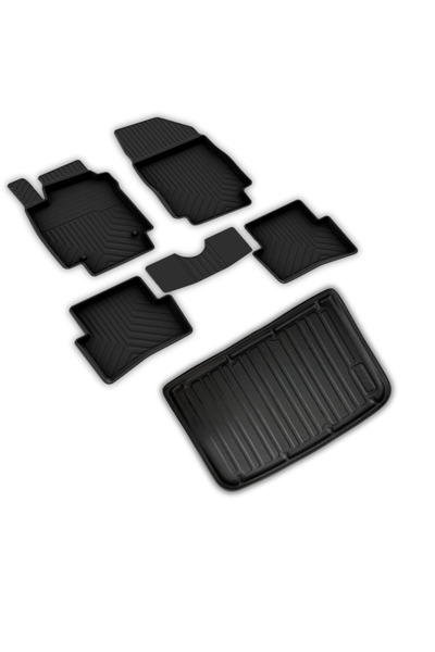 ferrous autoaccessories Renault Captur Ferrous 4D Paspas ve 3D Bagaj Havuzu 2...