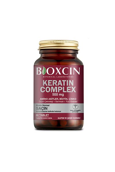 Bioxcin Keratin Complex 500mg - 60 Tablets 2 Pack