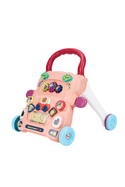 Add Antepremergator 2in1, Homio, 43x42x35 cm, pentru bebelusi, multifunctional, 9+ luni, roz