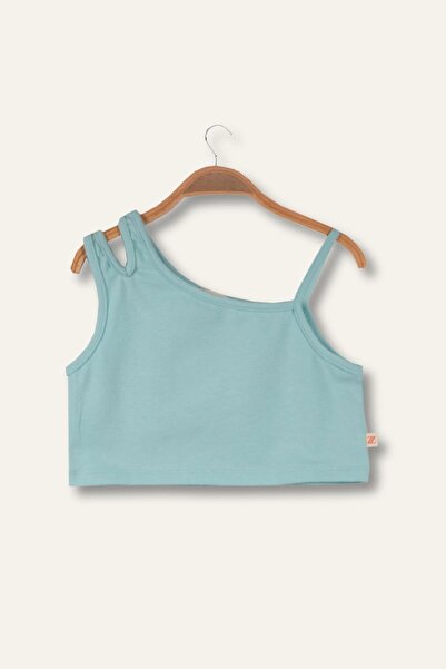 Zeyland Kız Çocuk Crop Atlet - Mint