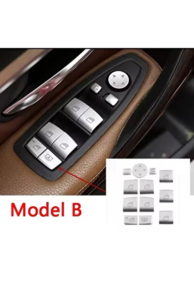 YıldızTuning Bmw F10 Glass Key Mirror Adjustment Trim Set Type B