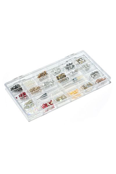 Cupio Nail crystals MIX 1000 pieces