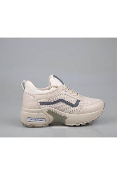 Marka Sesi 121 Bej Kadın Sneakers