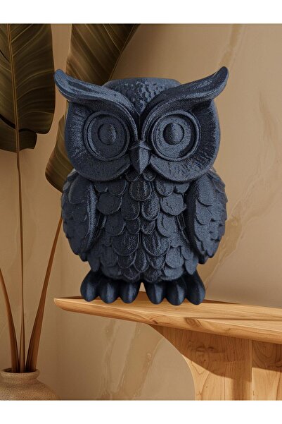 3DŞehri Dekoratif Baykuş Biblo - 15 CM