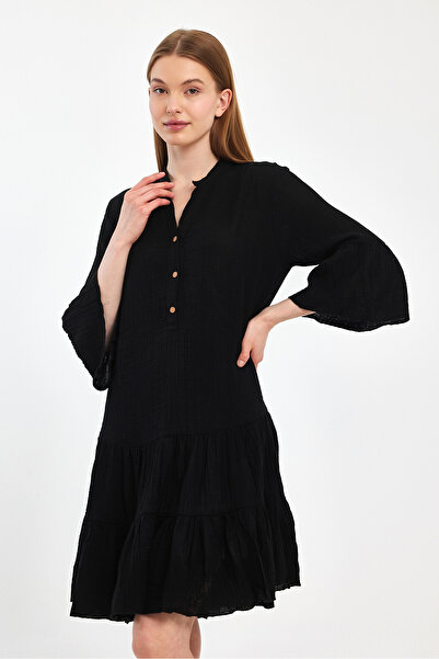 Genel Markalar Kadın Tunik -müslin Saranda Tunik - 1120