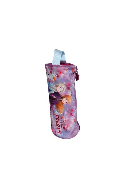 Frozen Multicolored pencil case with handle, 23x8 cm, zipper closure, Frozen
