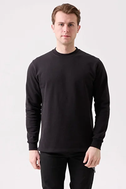 Kardelen İş Elbiseleri Galanthus Basic Sweatshirt - Long Sleeve, Cotton, Relaxed Fit, for Daily and Business Use