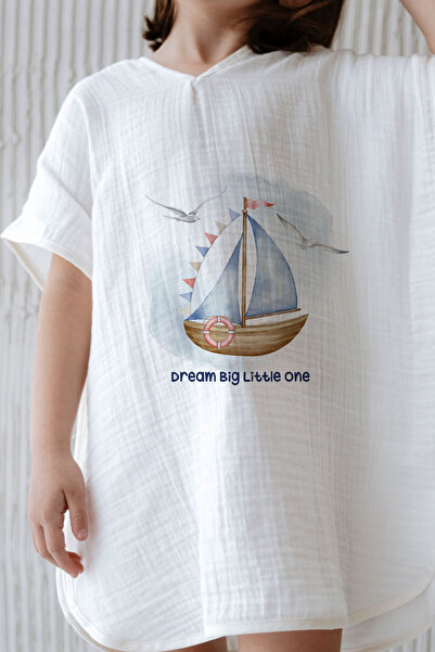 Tuğba Kuğu 4 Layer Muslin Poncho - Summer Vibes