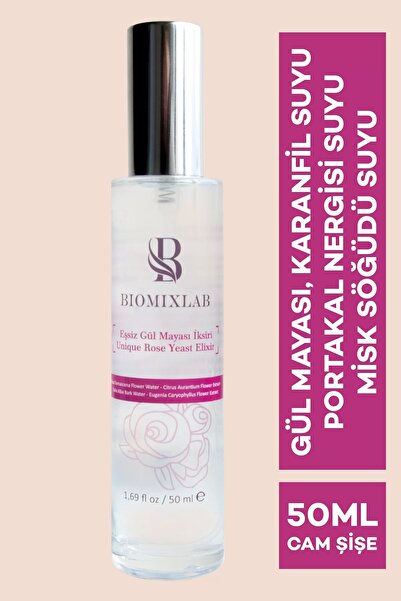 BioMixLab EŞSİZ GÜL MAYASI İKSİRİ Gözenek Sıkılaştırıcı , Güçlendirmeyi Deste...
