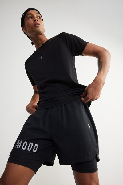 DeFacto Slim Fit Shorts mit Reißverschluss Z2147az24au TPU gebaut Profil Spor...