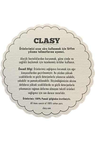 Clasy Wellsoft Yorgan Seti Çift Kişilik Life İs V5 Lacivert