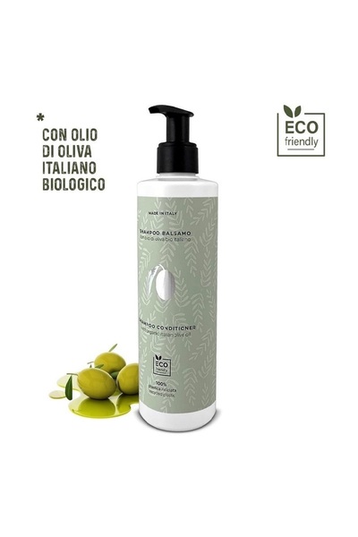 Oro verde Sampon si Balsam OROVERDE, cu Ulei de Masline, 300 ml, in Dispenser cu Pompa