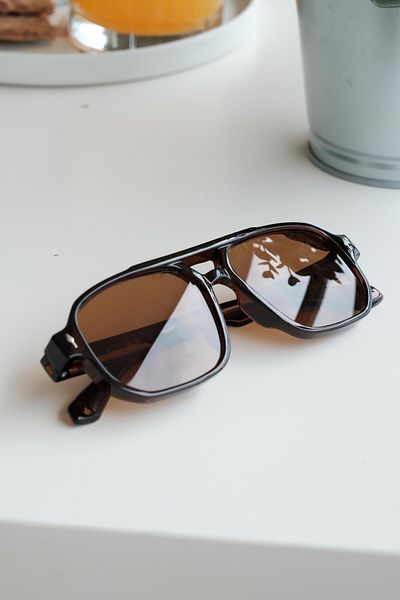 WATCHOFROYAL Royal Eyewear Re1009 Dark Brown Sunglasses