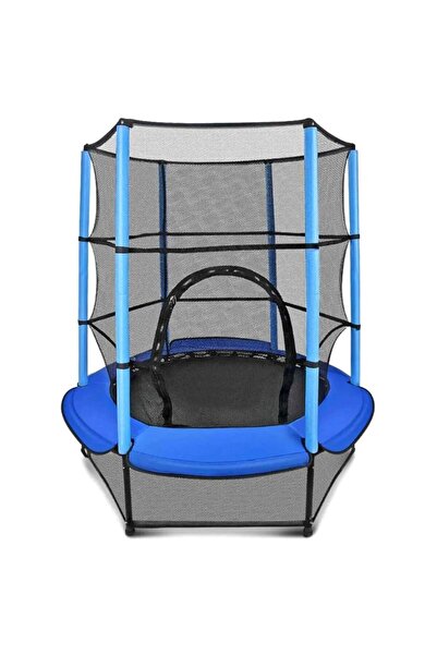 SLİPT 140 cm Korumalı Çocuk Trambolini (55 inç) Fileli Trambolin