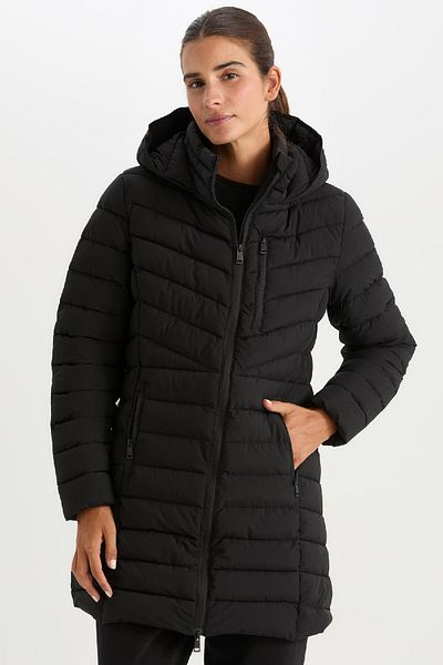 DeFacto Long Lightweight Fit Coat - Windproof Door Fermitelli Water Repellent Puffer and Parka