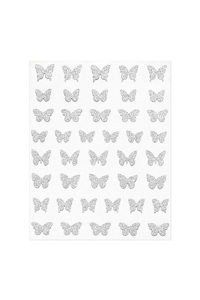 Cupio Nail sticker Shiny Silver #2
