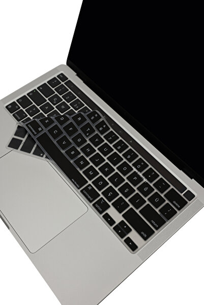 Mcstorey Macbook Pro Kılıf Klavye Koruyucu 13inç M1-m2 Türkçe Baskı (US TO TR...