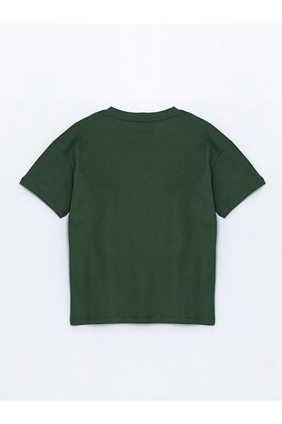 LC Waikiki Νέα σεζόν Crew Neck Boy's Tisort - S5H463Z4