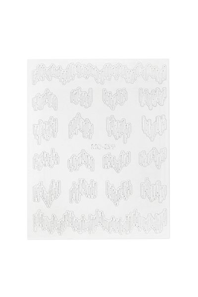 Cupio Abtibild unghii M0-299 silver