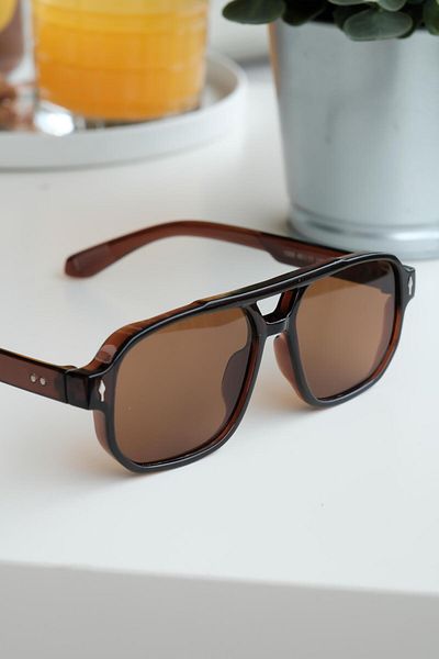 WATCHOFROYAL Royal Eyewear Re1009 Dark Brown Sunglasses