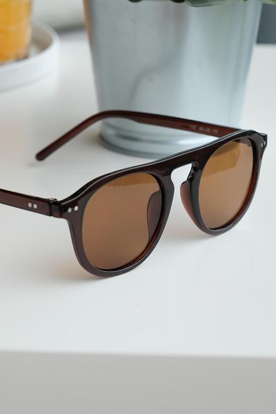 WATCHOFROYAL Royal Eyewear Re1107 Dark Brown Sunglasses