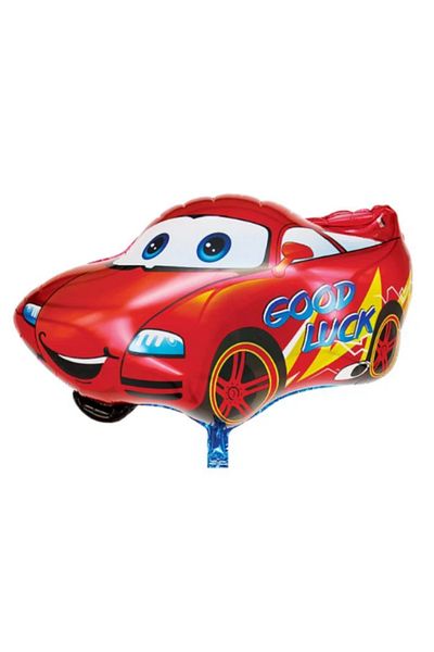 Paparti 65*50 Red Car Foil Balloon Suitable for Helium Birthday Balloon