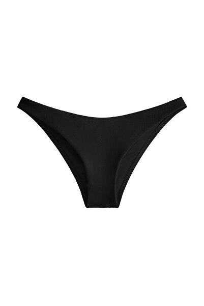 Oysho Piqué medium-coverage U-cut bikini briefs