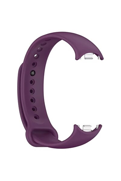 Alstrap Xiaomi Mi Band 8/Band 9/Band 10 Uyumlu Metal Tırnaklı Uzun Ömürlü Sil...