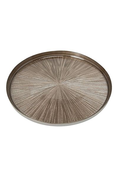 Secret de Gourmet Elegant Round Shaped Glass Astra Dinner Plate 28cm
