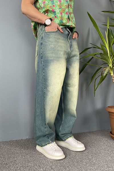 Alışveriş Sokağı Παντελόνι Super Baggy Tumbled Stonewashed Balloon