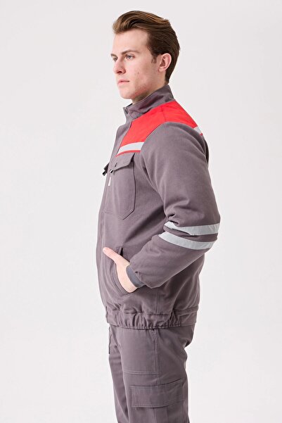 Kardelen İş Elbiseleri ROYAL WINTER COAT Quilted Reflective Warm Durable Work Coat