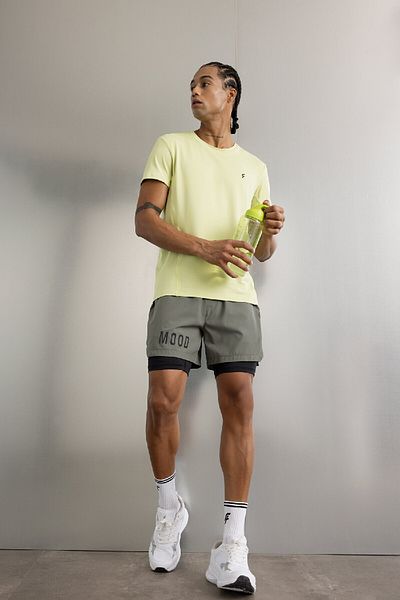 DeFacto Slim Fit Shorts mit Reißverschluss Z2147az24au TPU gebaut Profil Sport ohne Leggings