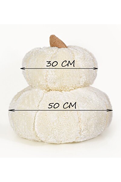 Pandamkee Paptex Decorative 2-Piece Plush Pumpkin Throw Pillow