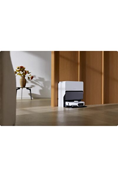 Roborock Premium S8 Maxv Ultra 10.000Pa Tam Otomatik Akıllı Robot Süpürge Beyaz