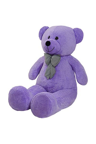 Pandamkee 140 سم دمية دب كبيرة مع ربطة عنق