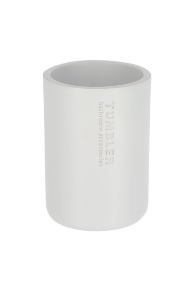 Tendance كوب حمام دائري متين عالي الجودة من Loudis مصنوع من مادة البولي راتنج...