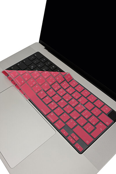 Mcstorey Macbook Klavye Koruyucu ARAPÇA BASKILI UK-Ters L Enter Uyumlu M5 M4 ...