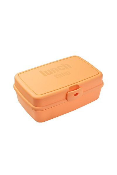 Herevin Orange 2.15 Lt Lunch Time - Lunch Box 14.5 cm X 21.5 cm X 8.2 cm