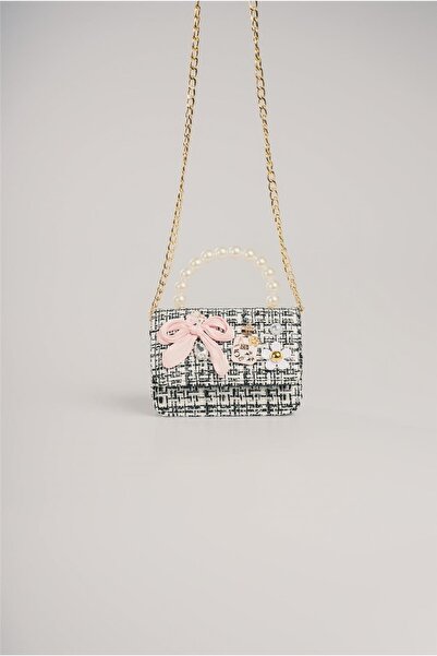 ÇÇS Чорно-біла жіноча сумка через плече 17942