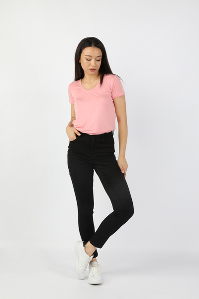 BALİNS Kadın Kot Pantolon Siyah