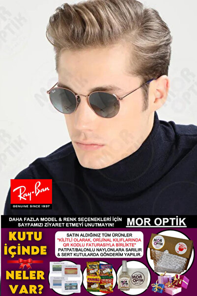 Ray-Ban MOR OPTİK RB3447 9003/96 (50 KLASİK NORMAL SİZE) ROUND METAL